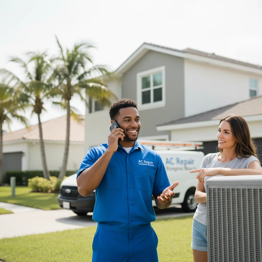 AC Repair Pompano Beach customer support in Blue Point